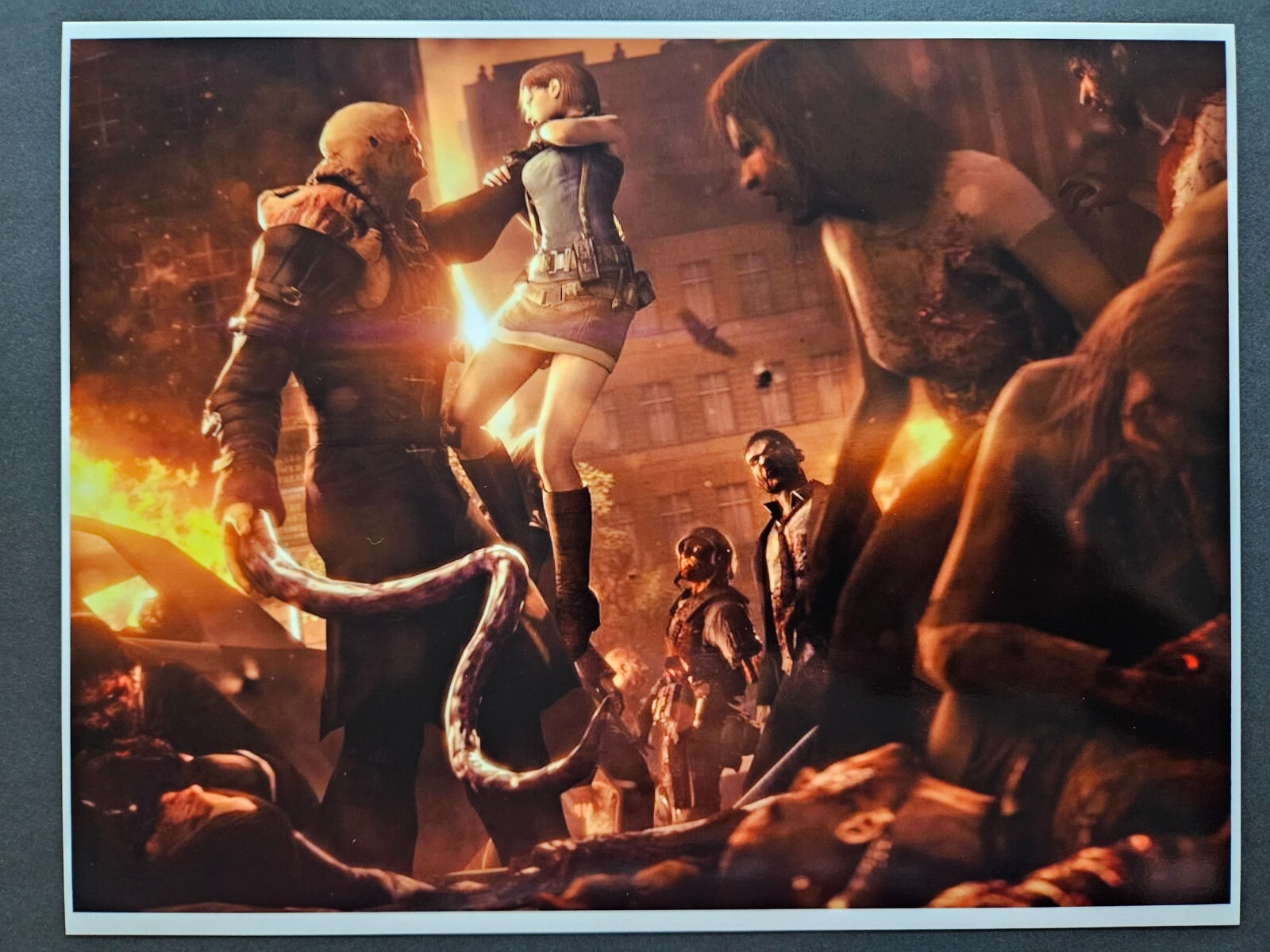 Resident Evil 3 Nemesis PS1 PC Sega Dreamcast Game Art Print Glossy Poster (B)