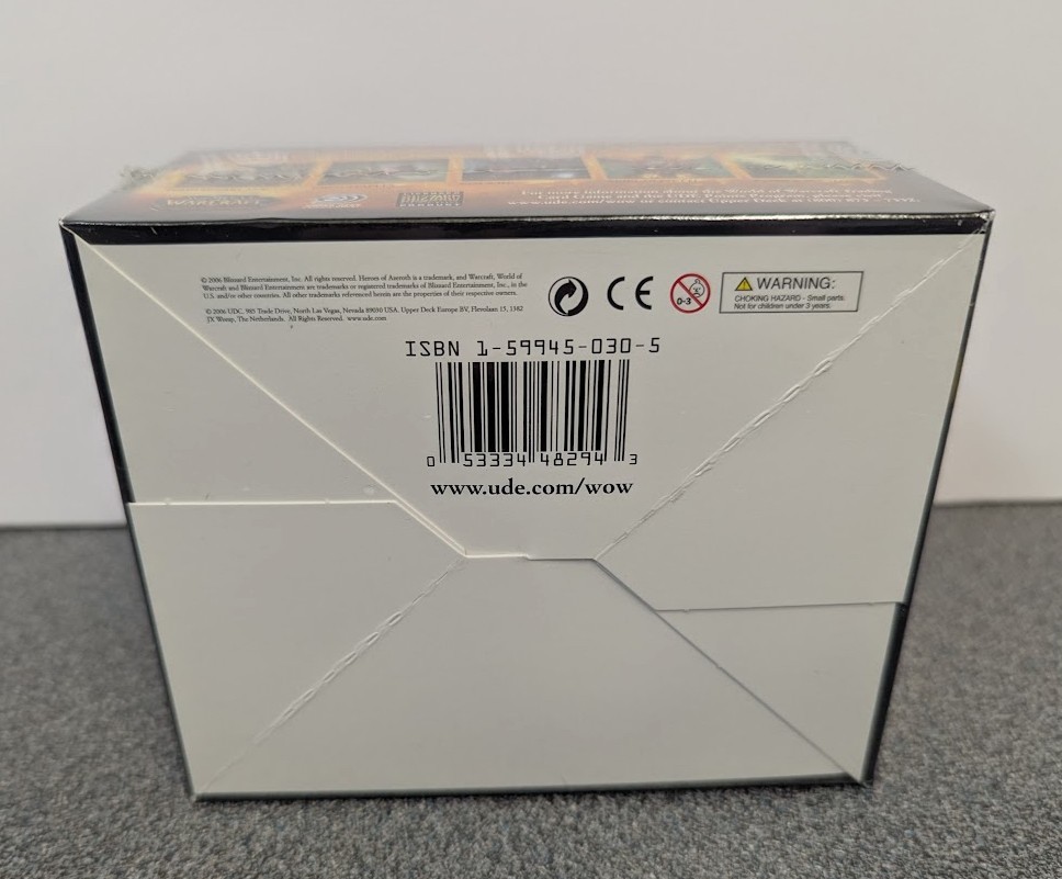 World of Warcraft Heroes of Azeroth Booster Box 2006 Factory Sealed Case Fresh