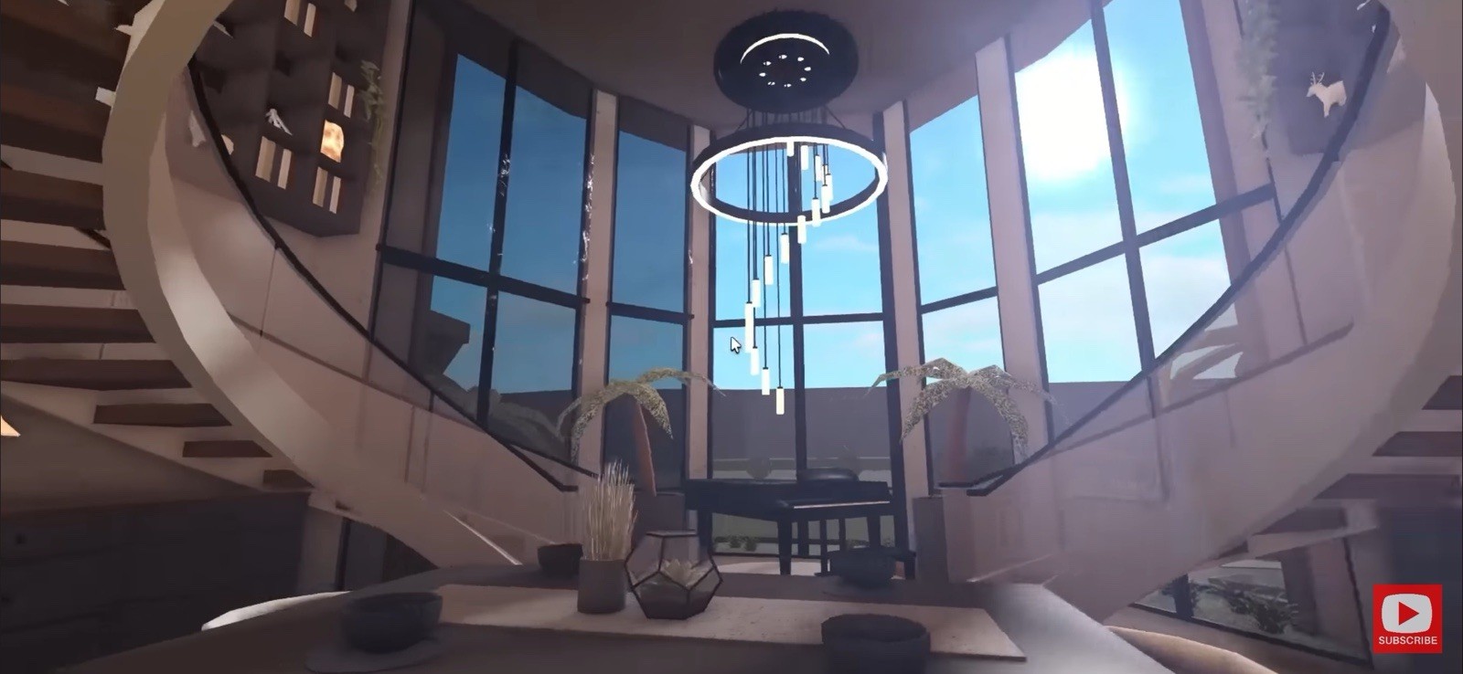 MODERN SUMMER MANSION BLOXBURG.CHECK DESCRIP.FAST BUILDER FOR AFFORDABLE PRICE