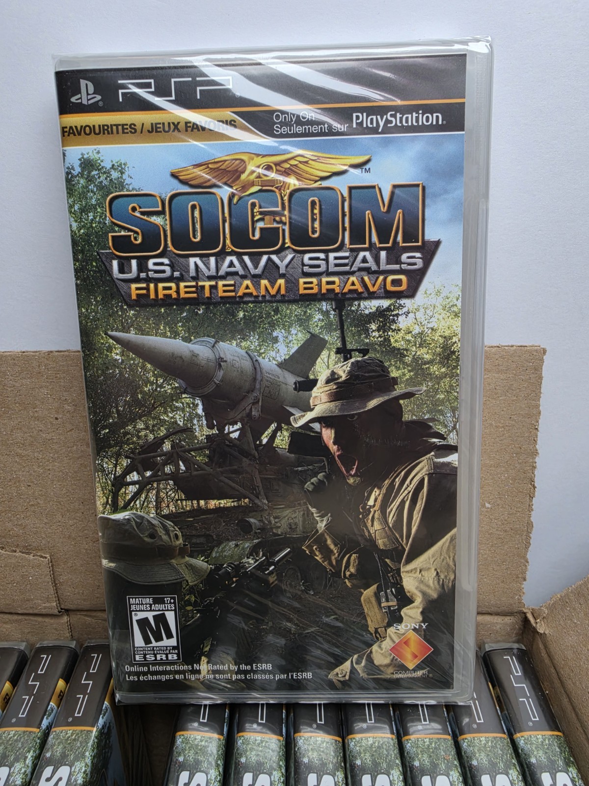 Socom US Navy Seals Fireteam Bravo (Sony PSP Favorites) Case Of 11
