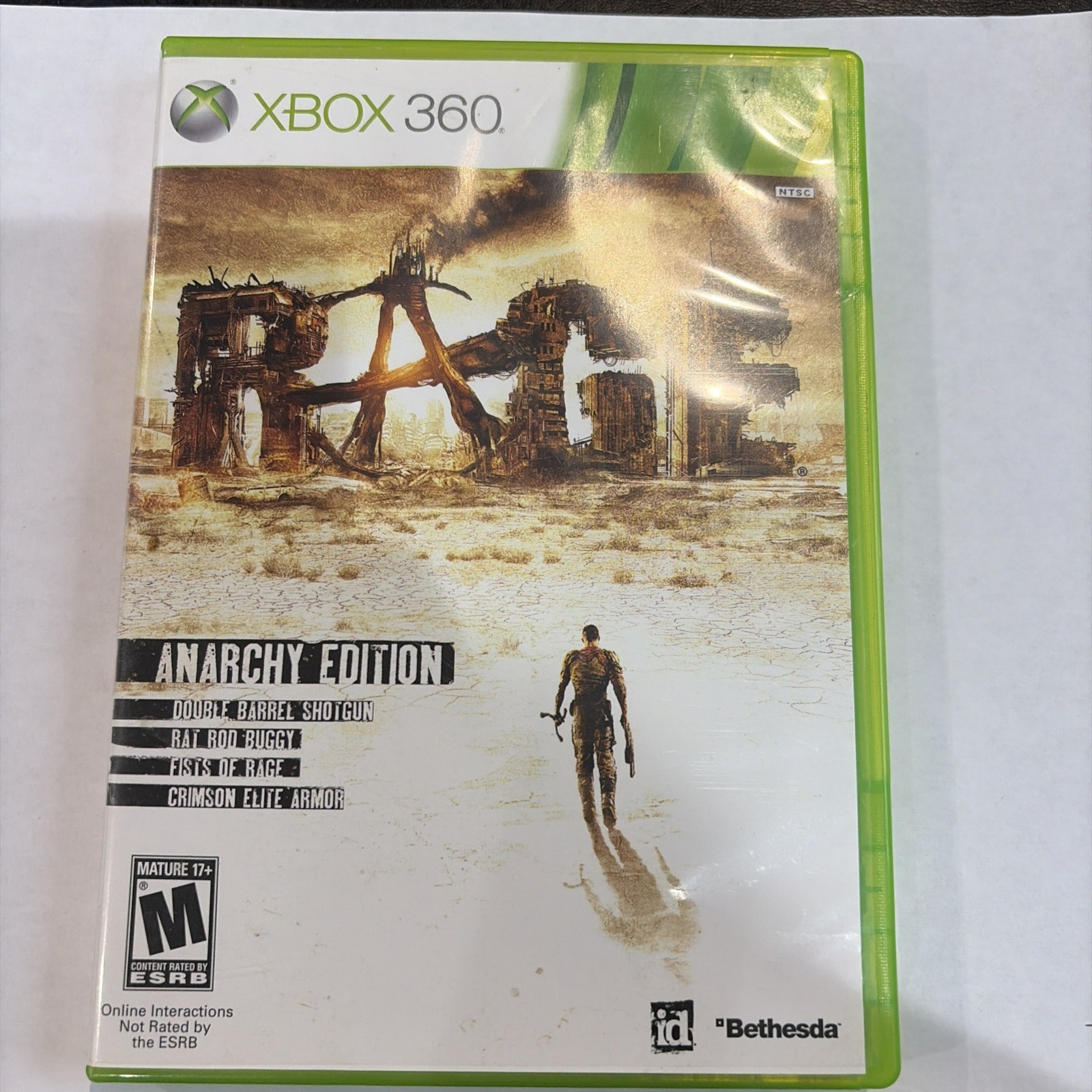 RAGE – Microsoft Xbox 360 – Complete In Box CIB