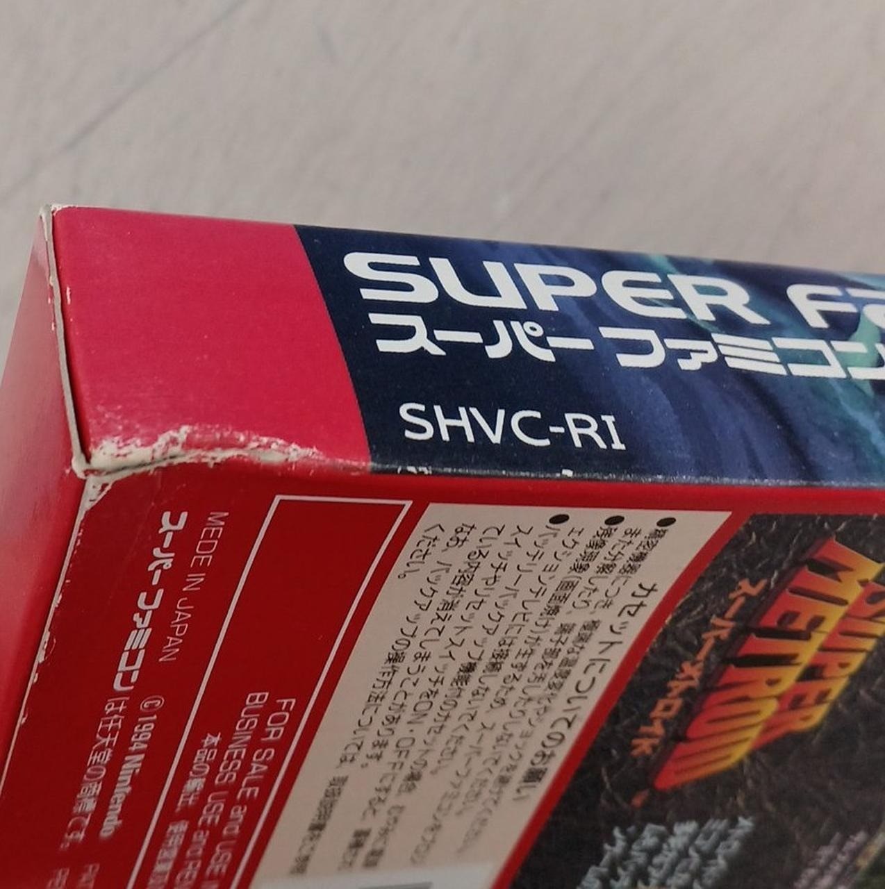 Nintendo Super Famicom Super Metroid SFC SNES From Japan