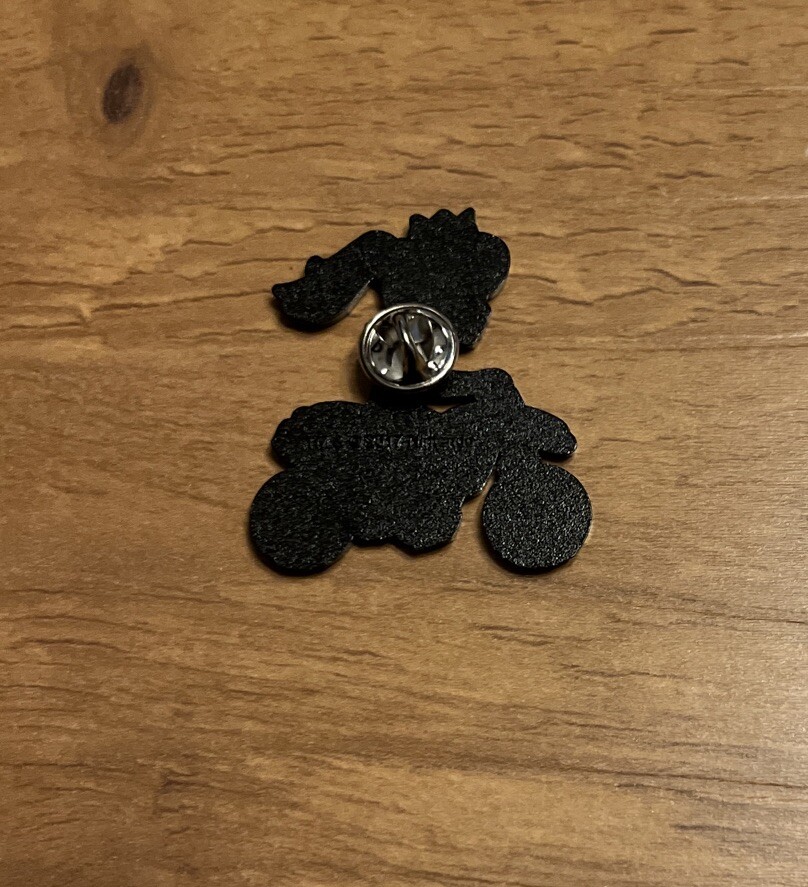 Official Nintendo Mario Kart Racer Pin Series 2 Peach Very Good Condition