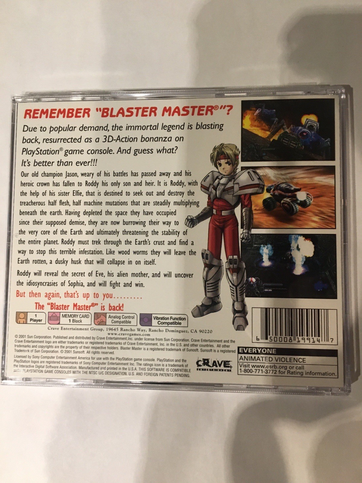 Blaster Master Blasting Again