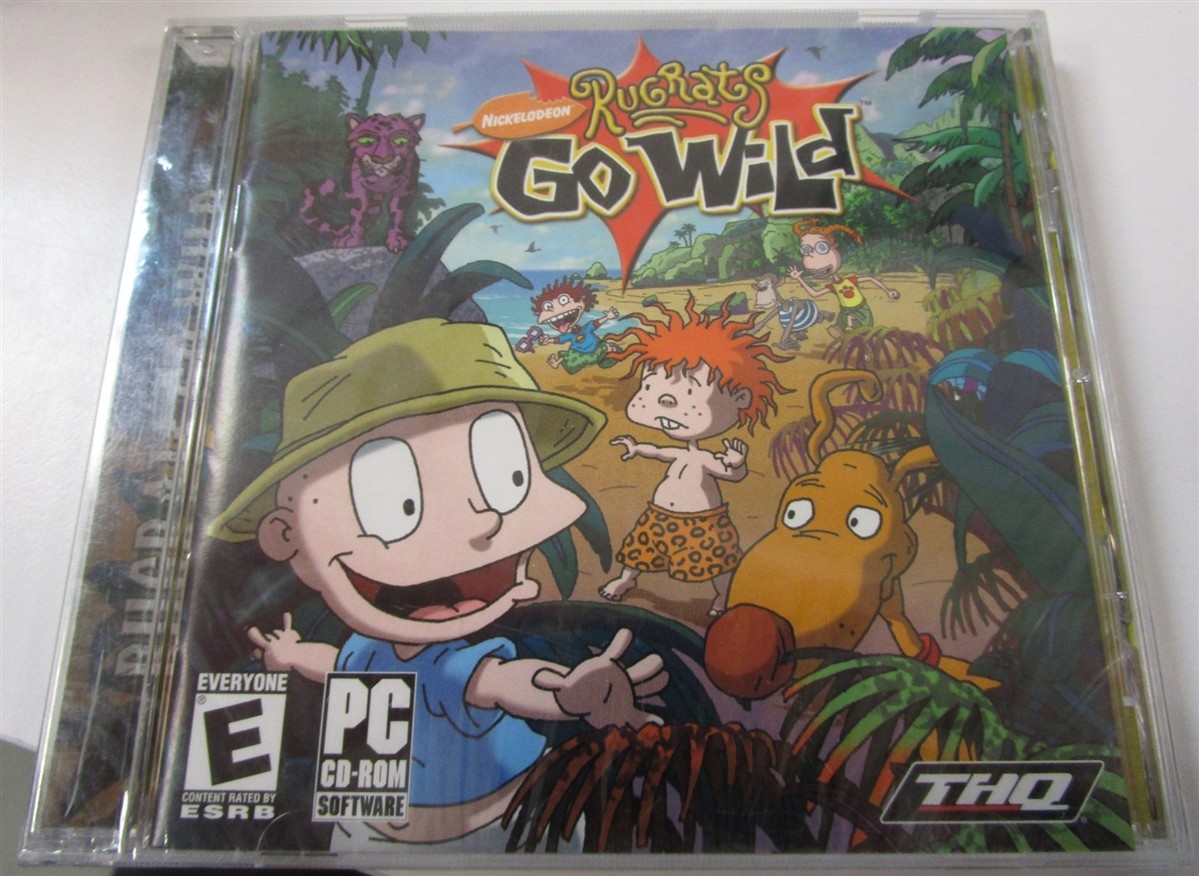 Video Game PC Rugrats Go Wild NEW SEALED Jewel
