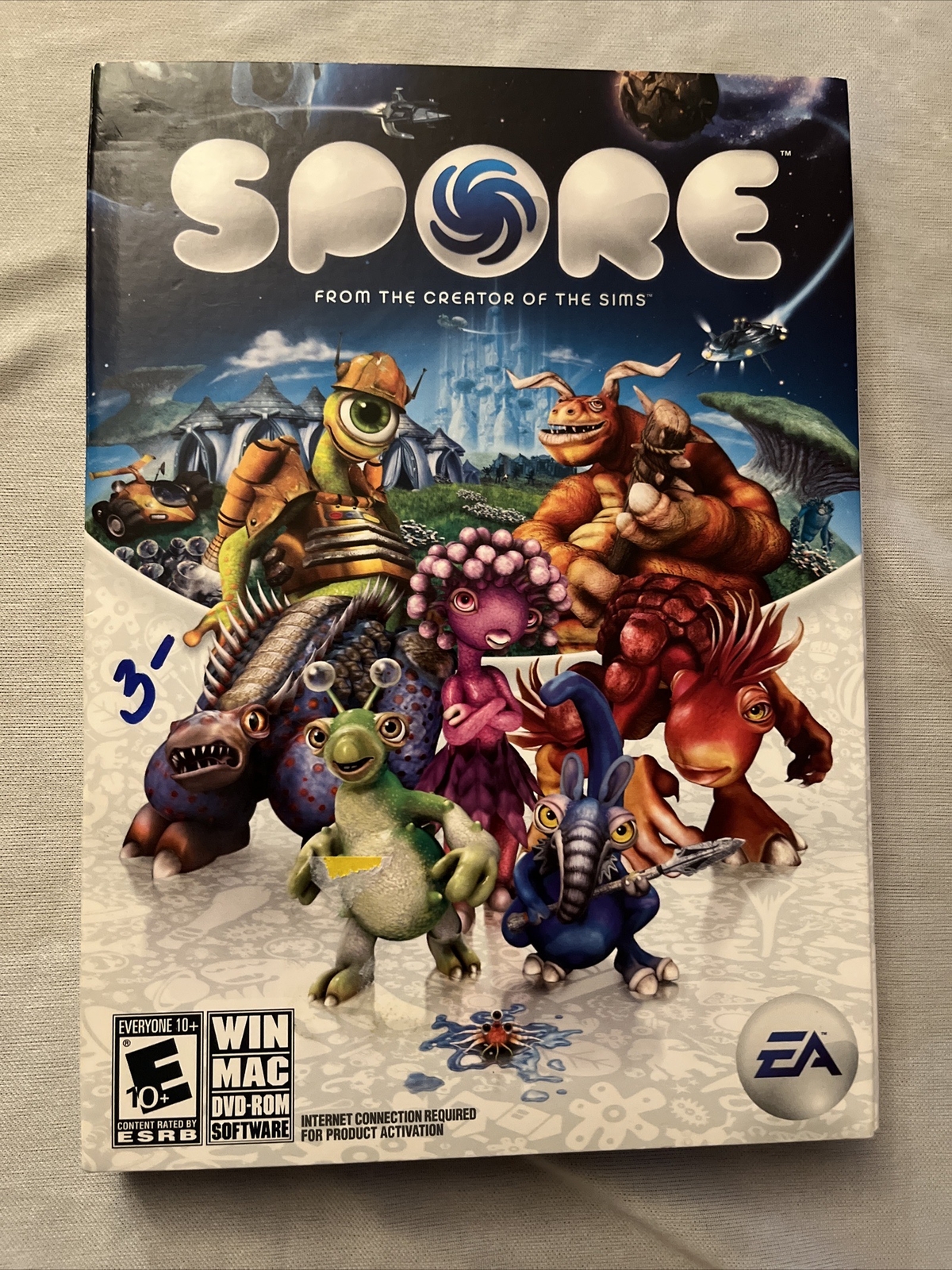Spore – Game (Windows/Mac, 2008) Excellent Condition 📀