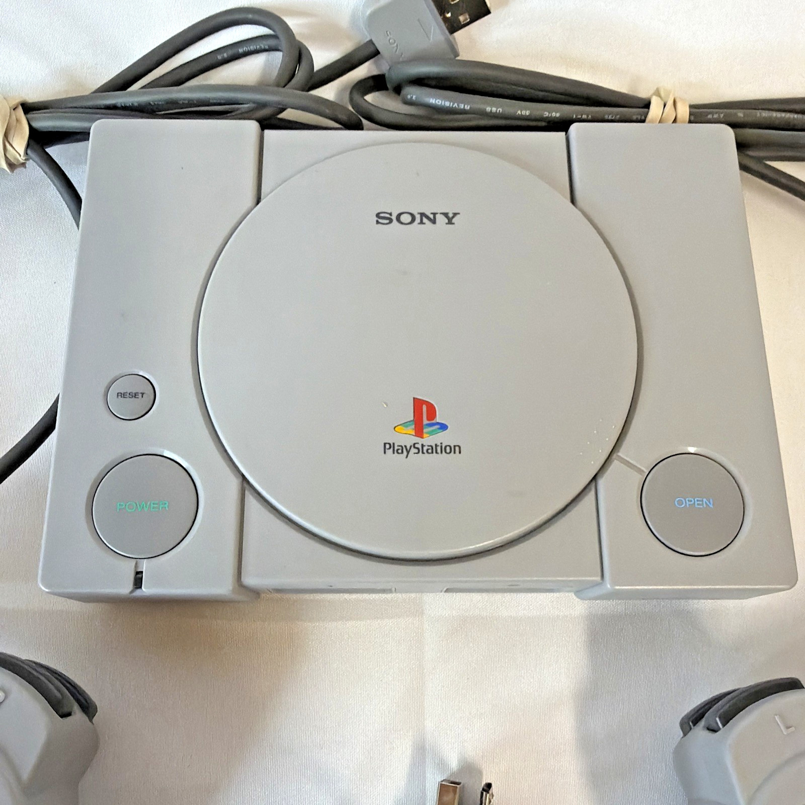 Sony Playstation Classic SCPH-1000R PS1 Playstation Mini w/ 2 Controllers
