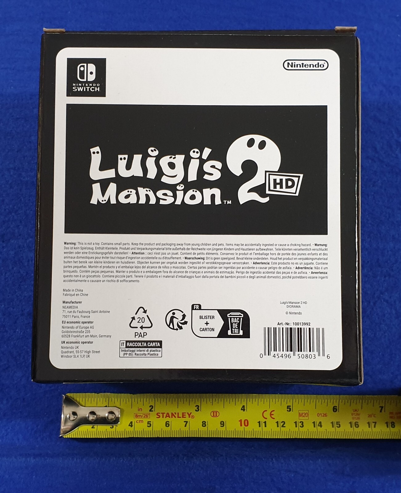 Luigi’s Mansion 2 Spooky Survival Kit Bundle NO GAME Diorama/Wobbly Figurine/Mug