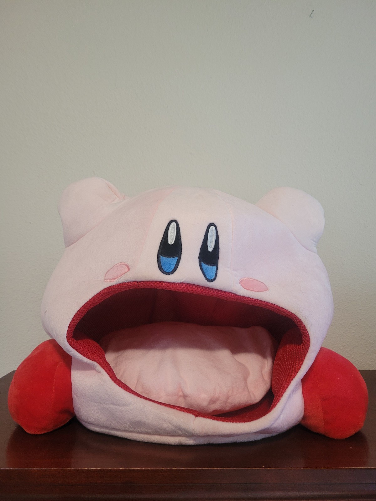 Kirby Plush Doll Gamecomic Headrest Soft Sleep Pillow Cat bed cute