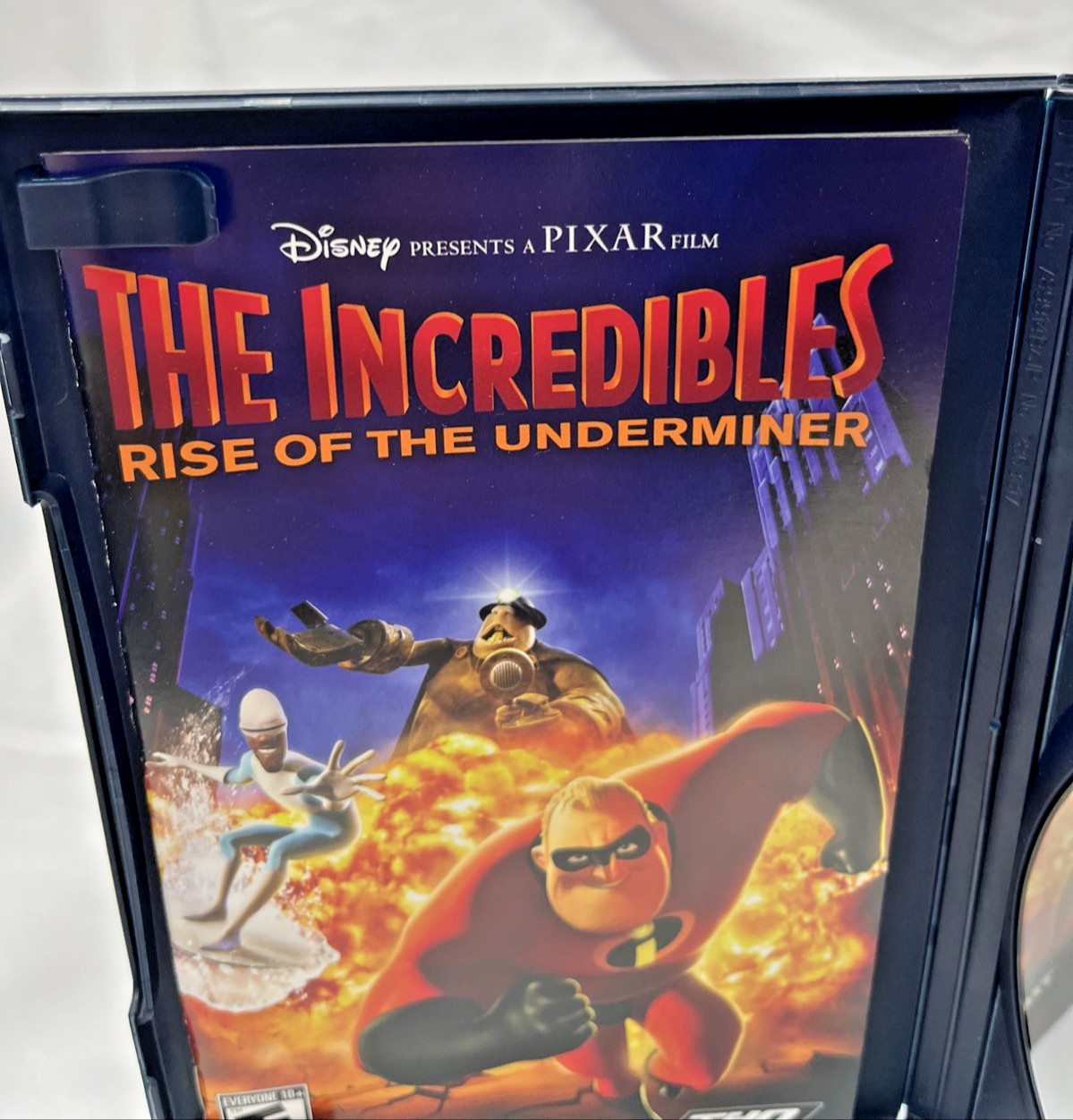 Incredibles: Rise of the Underminer (Sony PlayStation 2, 2005) Excellent