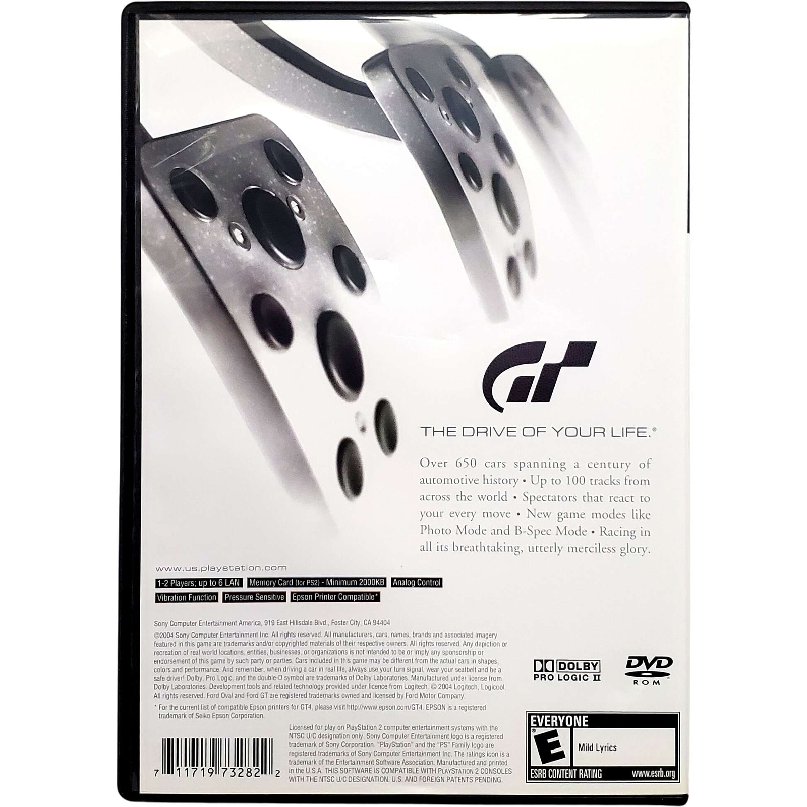 Gran Turismo 4 – Sony Playstation 2 Pristine Tested Authentic 180 Day Guarantee