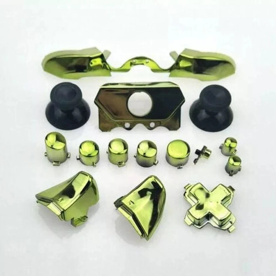 New Full Set Buttons Replacement Parts for Xbox One Controller 3.5 mm Jack Elite