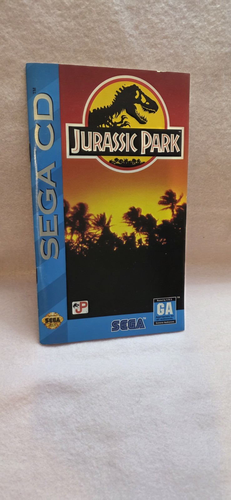 SEGA CD Game – Jurassic Park With Manual