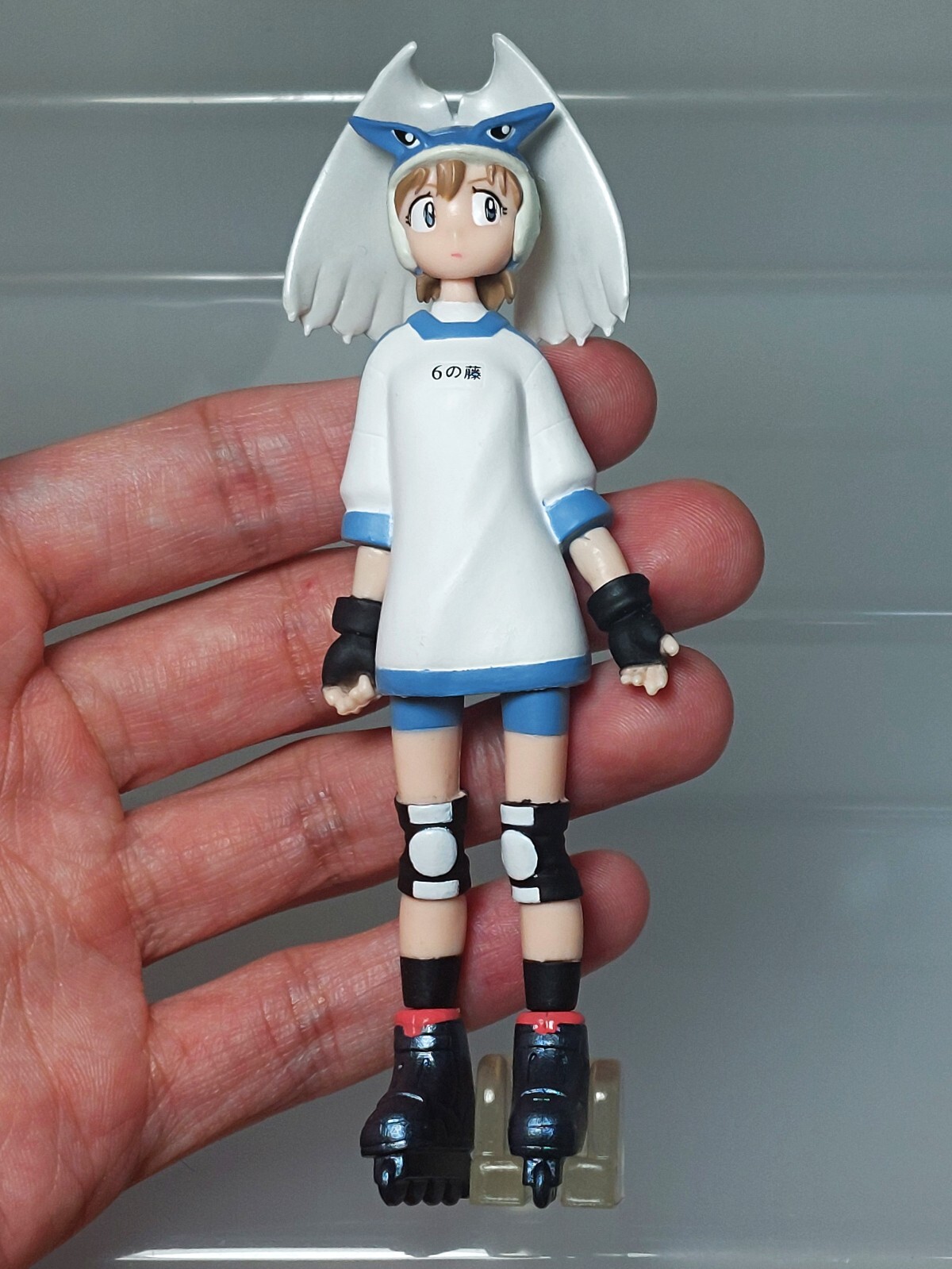 HGIF Alien Nine 9 Kasumi Kumi Yuri Figure Set Gashapon Bandai 2002 G09 4.2-4.6in