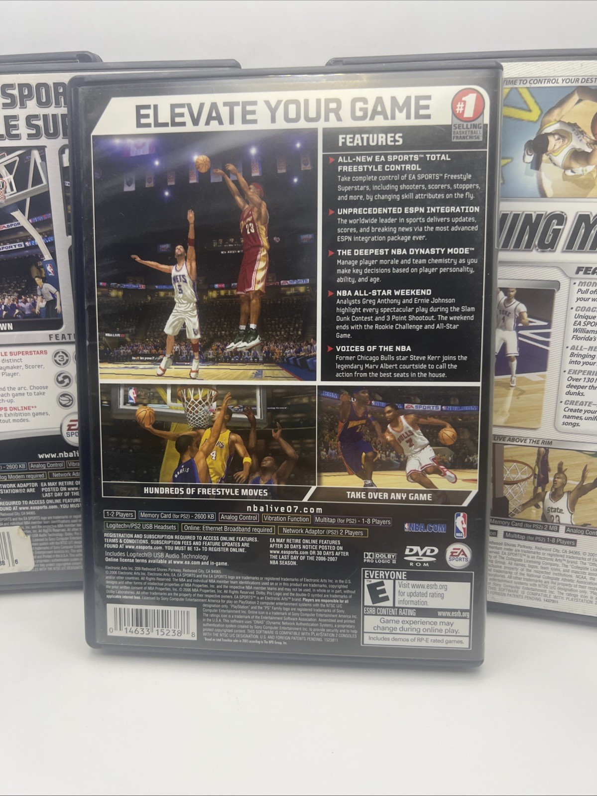 Basketball Games Lot of 6 NBA Live NCAA March Madness The Life Playstation 2 PS2