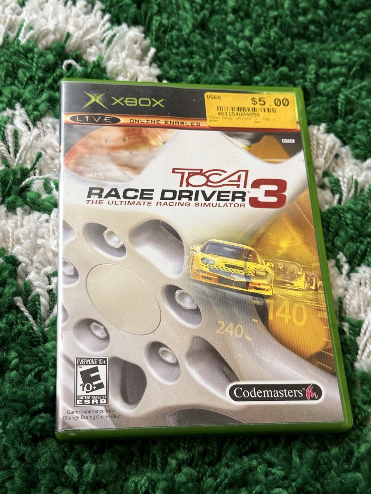 Toca Race Driver 3 – Microsoft Xbox Tested Complete CIB