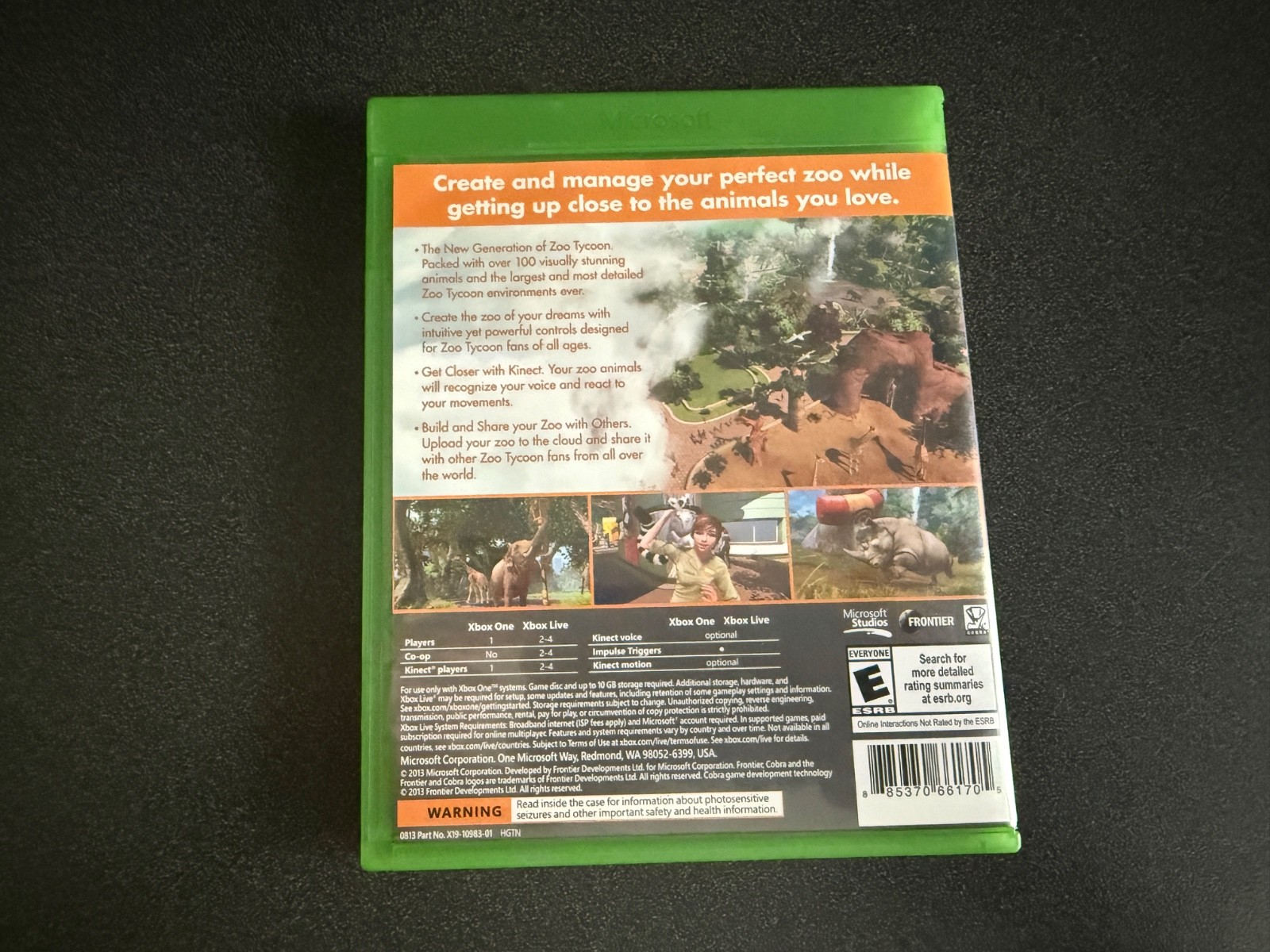 Zoo Tycoon (Microsoft Xbox One)