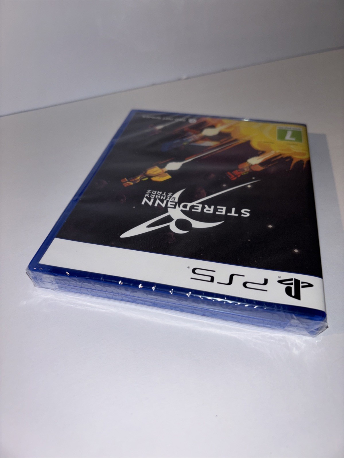 BRAND NEW STEREDENN BINARY STARS RED ART GAMES PS4 PEGI 7 USA SELLER SHOOT EM UP