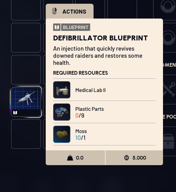 ARC RAIDERS DEFIB BLUEPRINT FAST DIGITAL DELIVERY IN GAME – USA SELLER