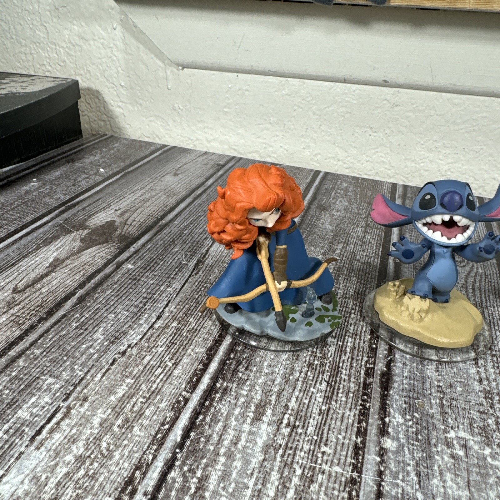 Lot Of 4 Disney Infinity 2.0 Figures – Hulk – Thor – Stitch – Merida Brave