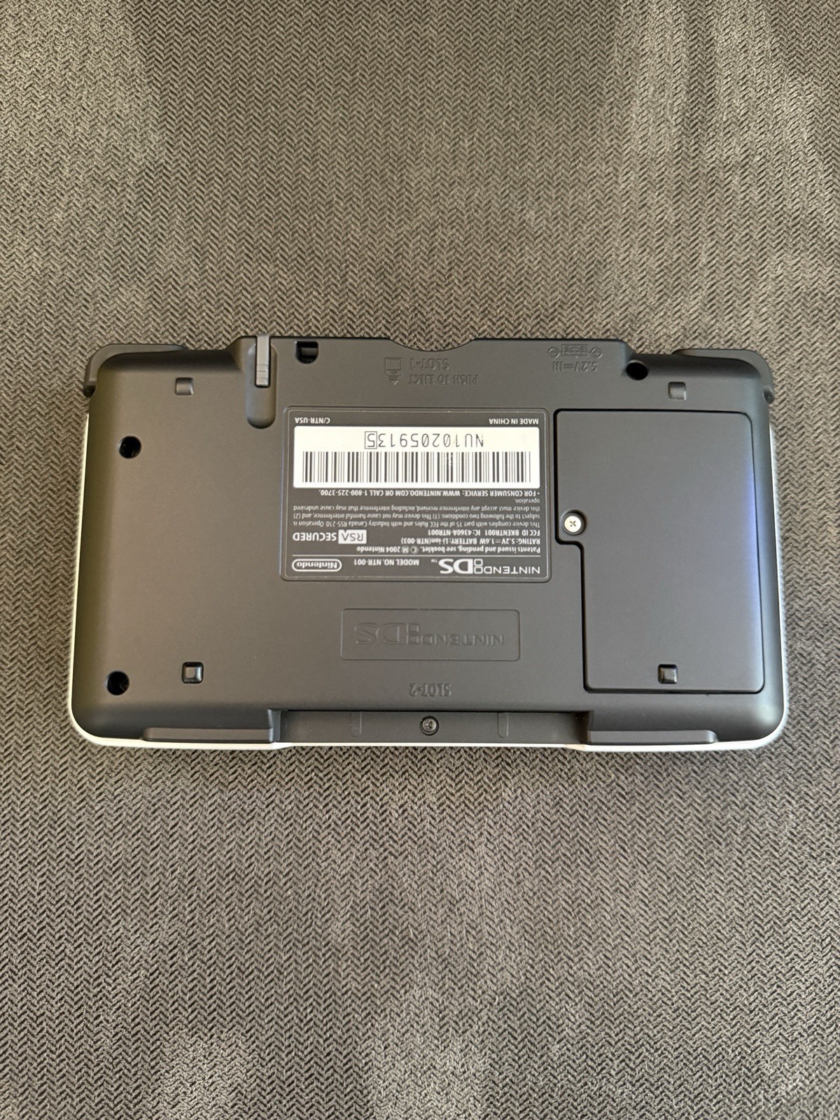 Nintendo DS Handheld System – Silver