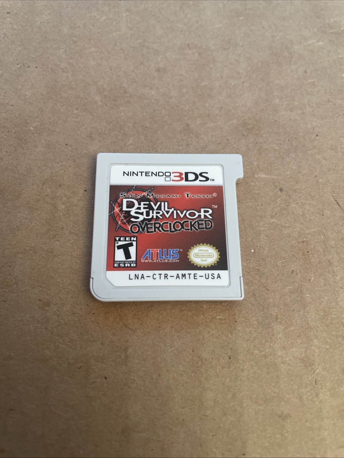 Shin Megami Tensei: Devil Survivor Overclocked (Nintendo 3DS, 2011) Cart Only