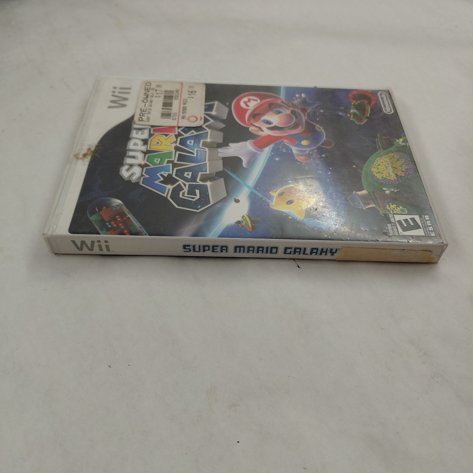 Super Mario Galaxy (Nintendo Wii, 2007) Video Game No Manual