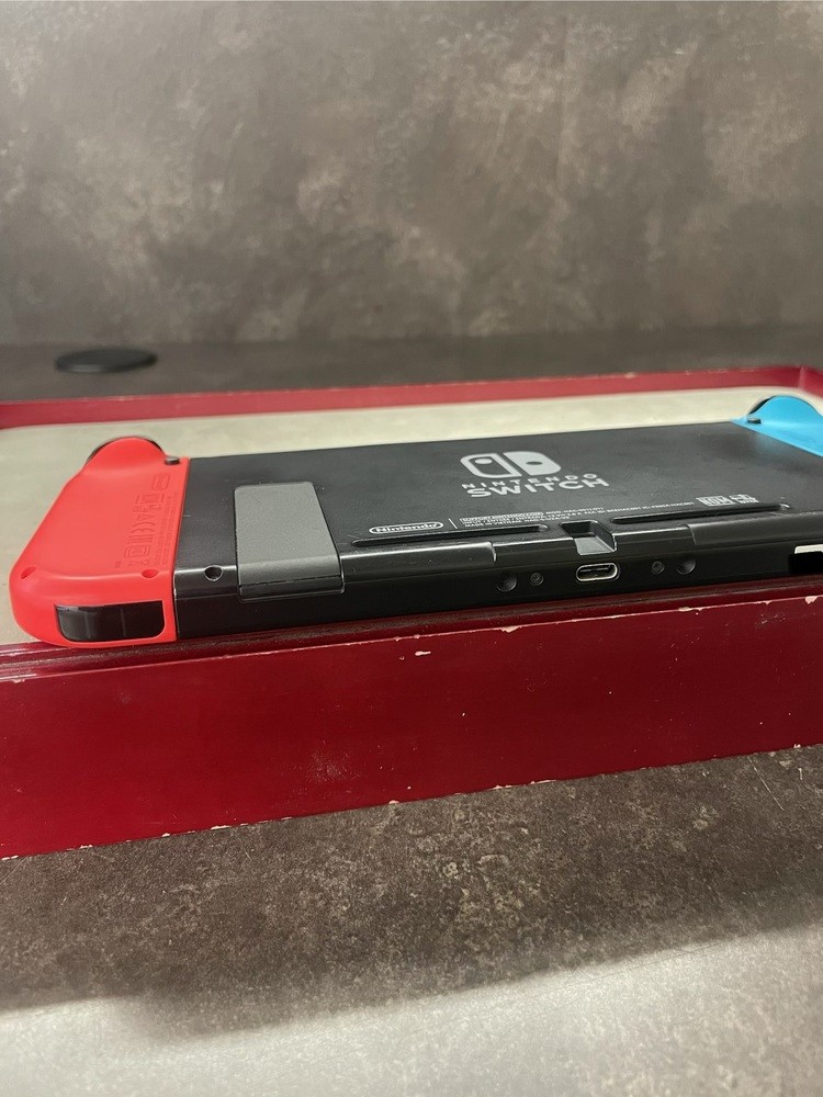Nintendo Switch HAC-001(-01) Console Neon Blue/Red Joy-Cons – Tested