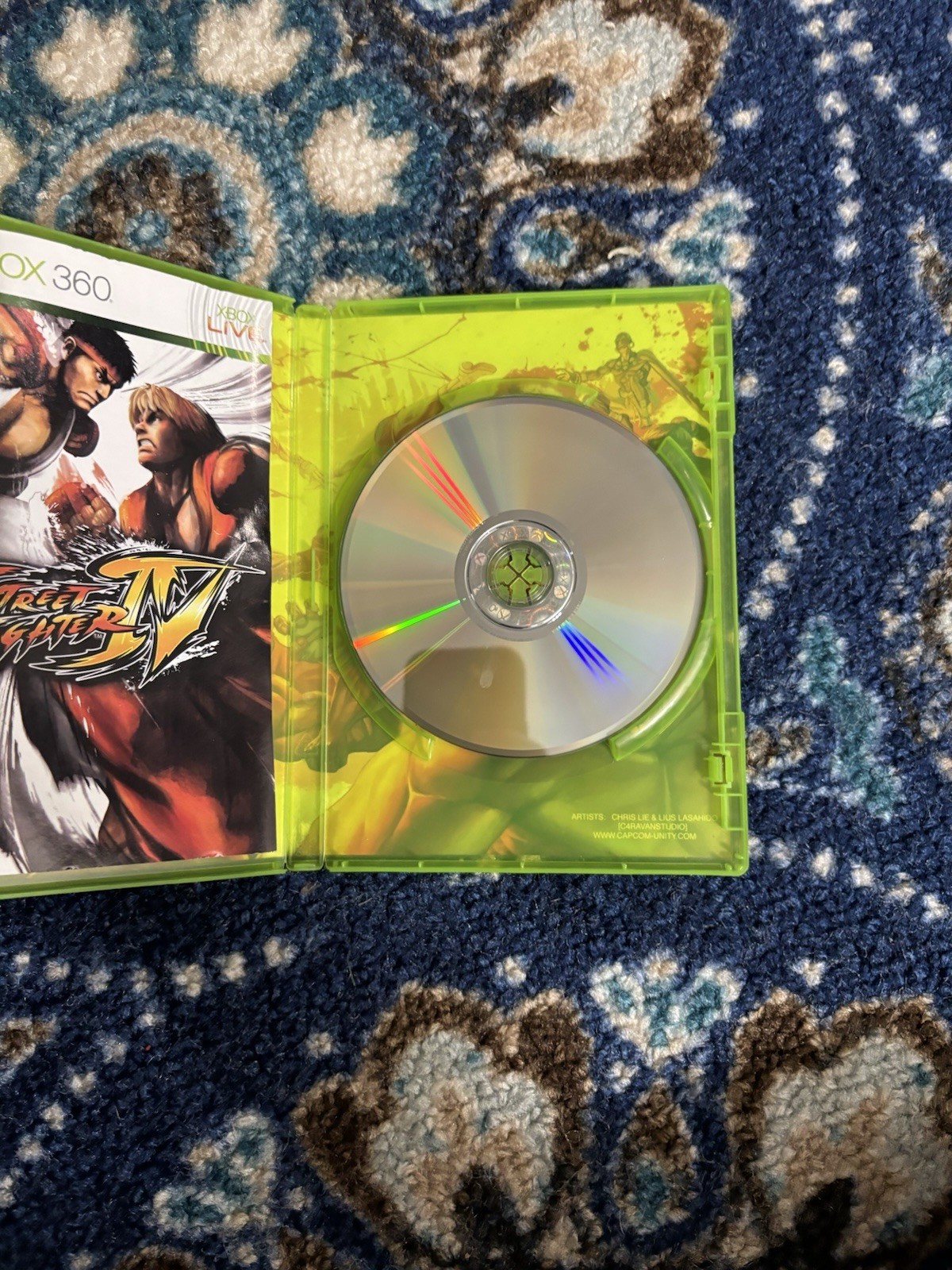 Capcom Street Fighter IV Xbox 360 Multiplayer Online T NTSC-U/C Street Fighter