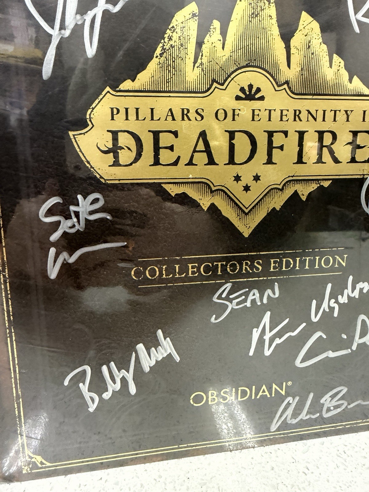 Pillars of Eternity II Deadfire Collector’s Edition Signed By Dev Team SEALED