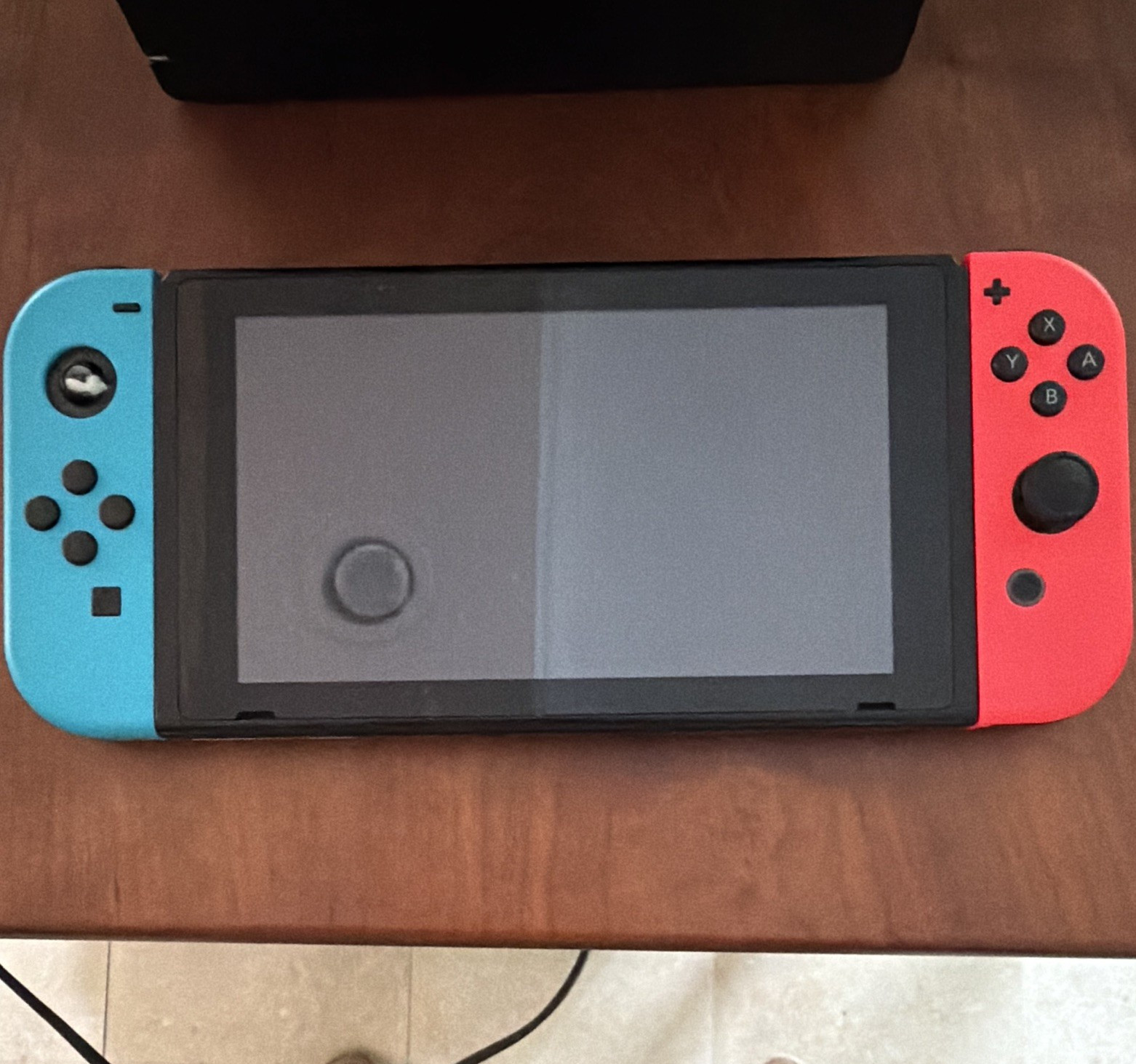 Nintendo Switch HAC-001 Console Neon Red/Blue Joy-Con Handheld, Wi-Fi, USB-C
