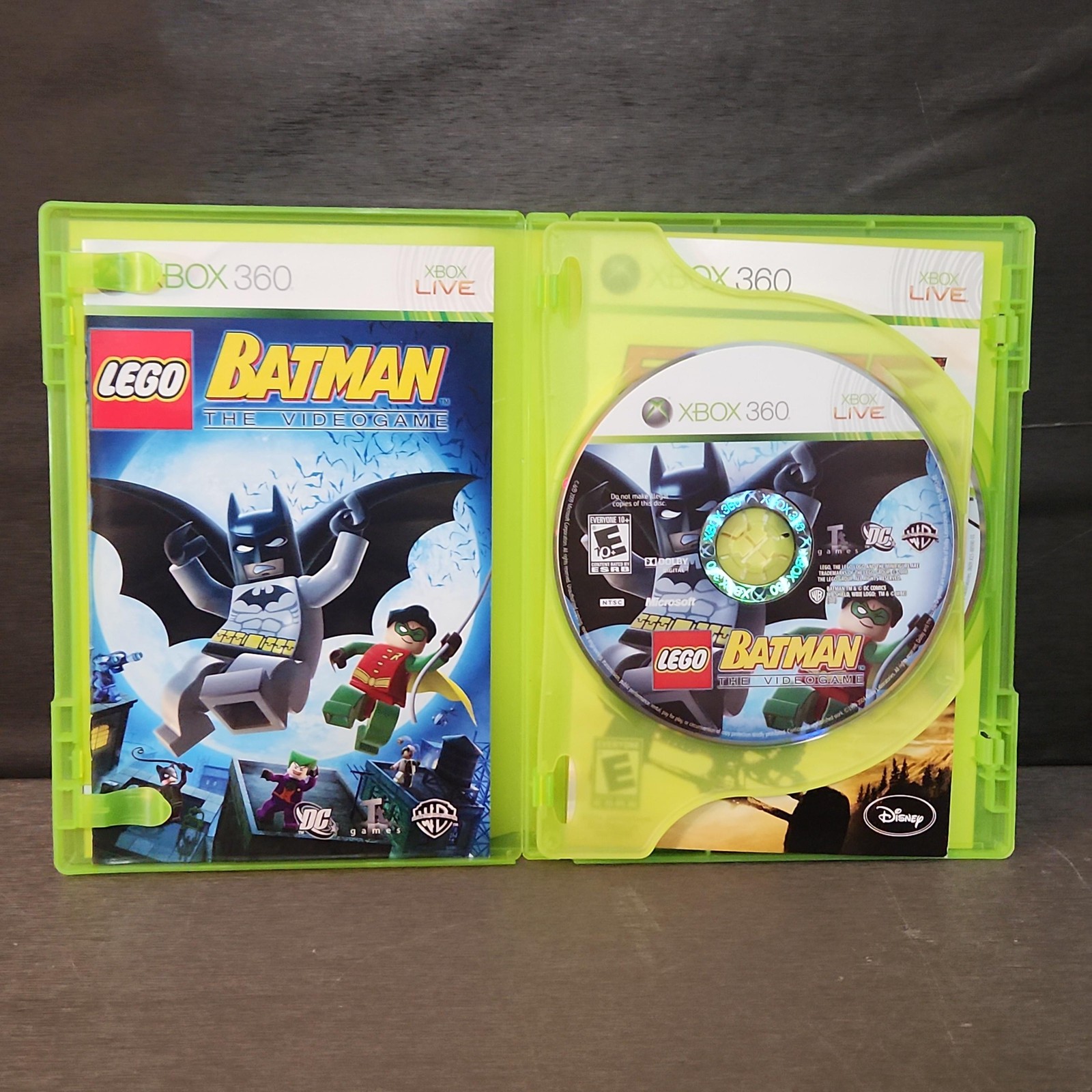 LEGO Batman Pure Xbox 360 Game CIB Complete