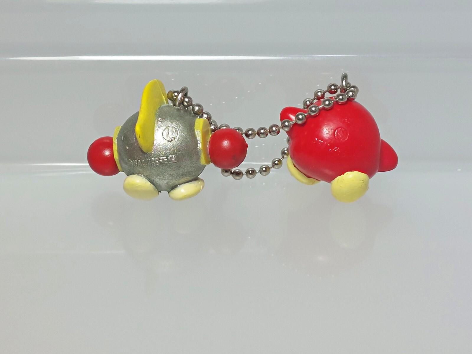 Kirby 64 Sir Kibble & Waddle Dee Keychain Figure Nagasakiya 2000 0.8-1.1in