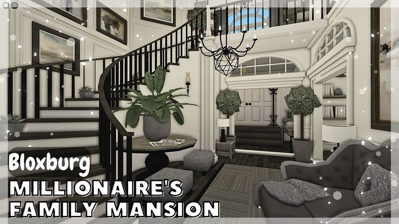 FAMILY MANSION BLOXBURG.CHECK DESCRIP.FAST BUILDER FOR AFFORDABLE PRICE