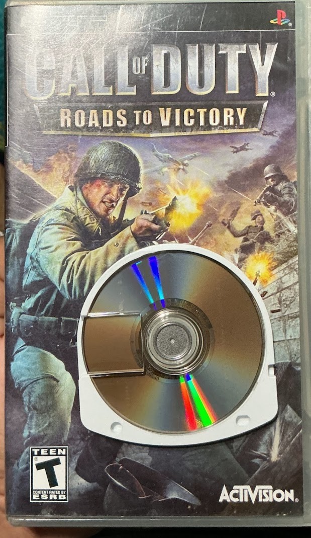 Call of Duty: Roads to Victory (Sony PSP, 2007) Complete In Box Tested & Working