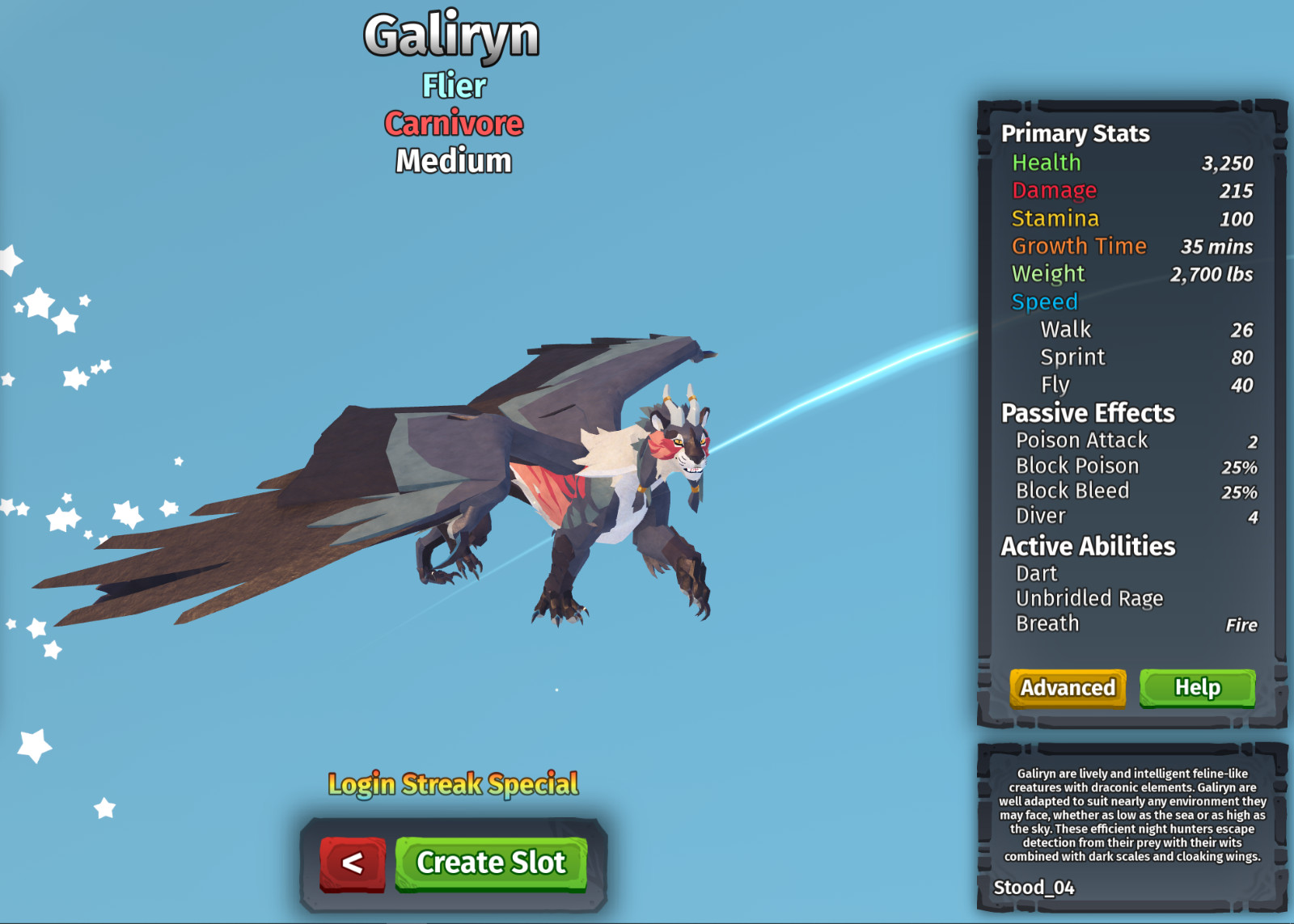 Galiryn Species | Creatures of Sonaria | Roblox