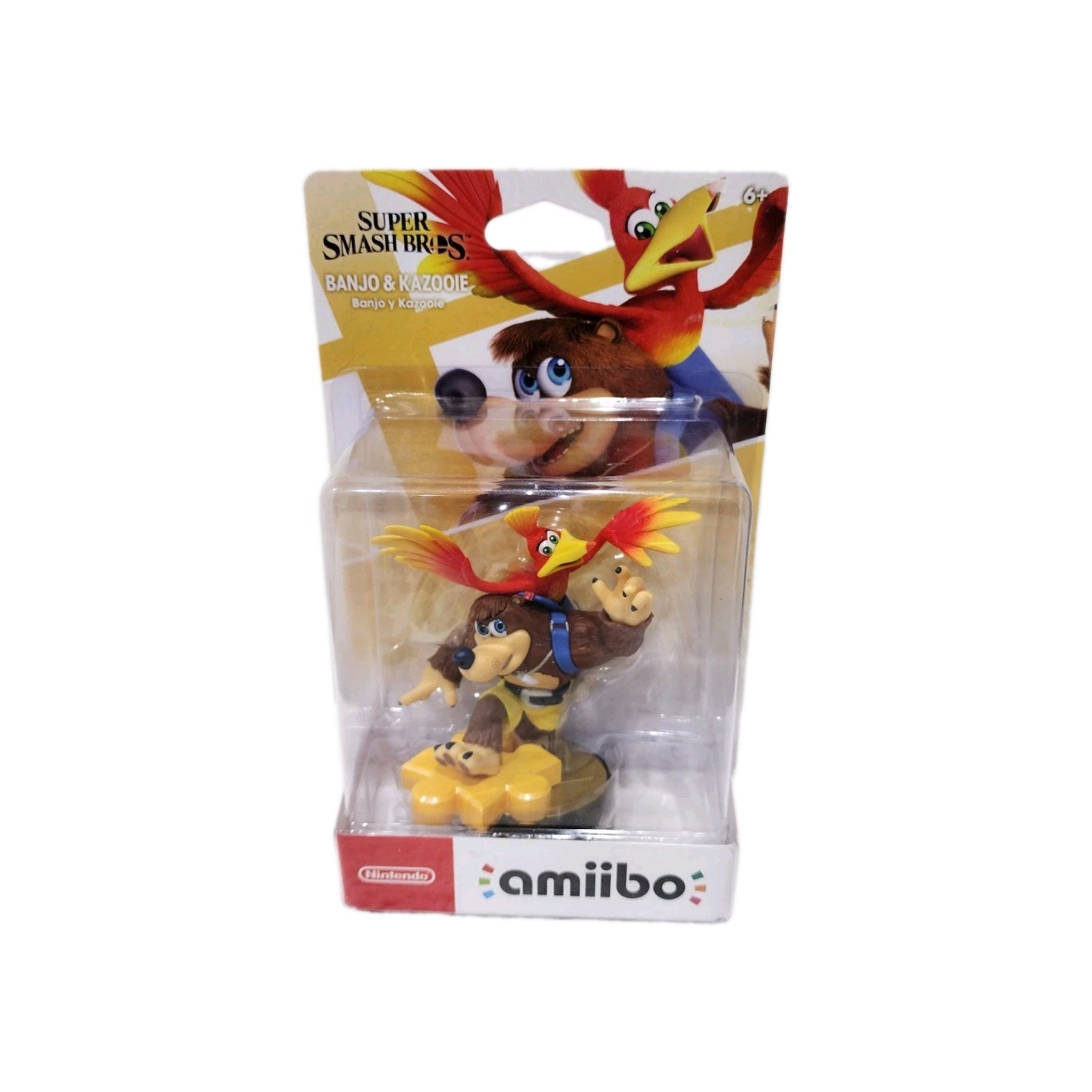Collective Sealed Nintendo Amiibo Banjo & Kazooie Super Smash Bros. Game Figure