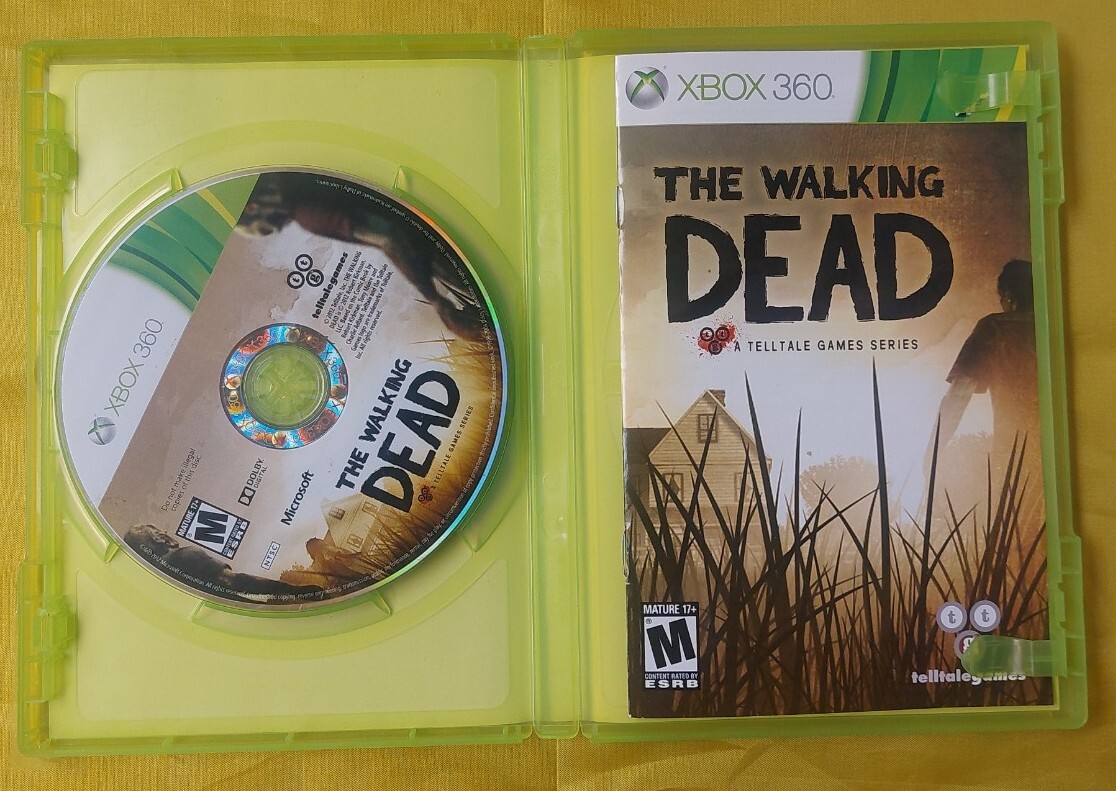 XBOX 360 The Walking Dead: A Telltale Games Series 2012 Complete CIB Tested