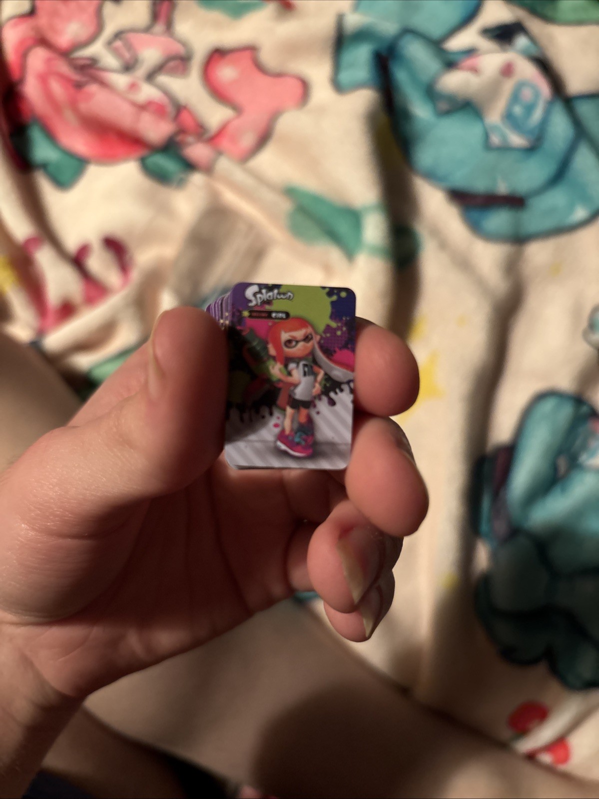 Splatoon Amiibo Cards DLC Cards Scannable for In Game Content Nintendo Switch