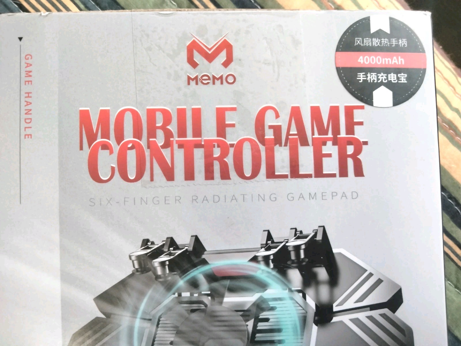PUBG Mobile Controller Mikirini with Phone Cooler 4000mAh Battery