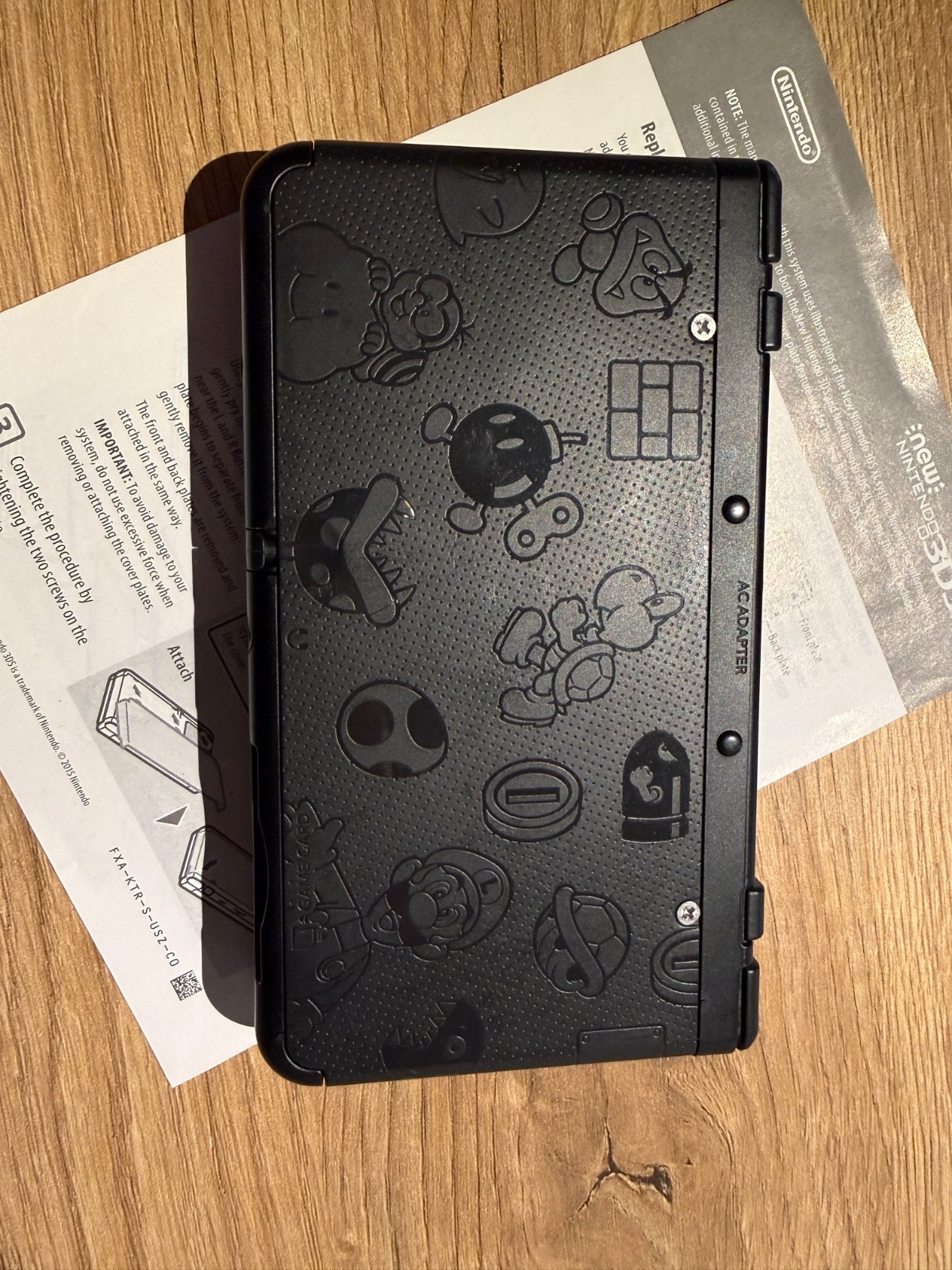 Nintendo 3DS Original Super Mario Edition 4GB Handheld System – Black