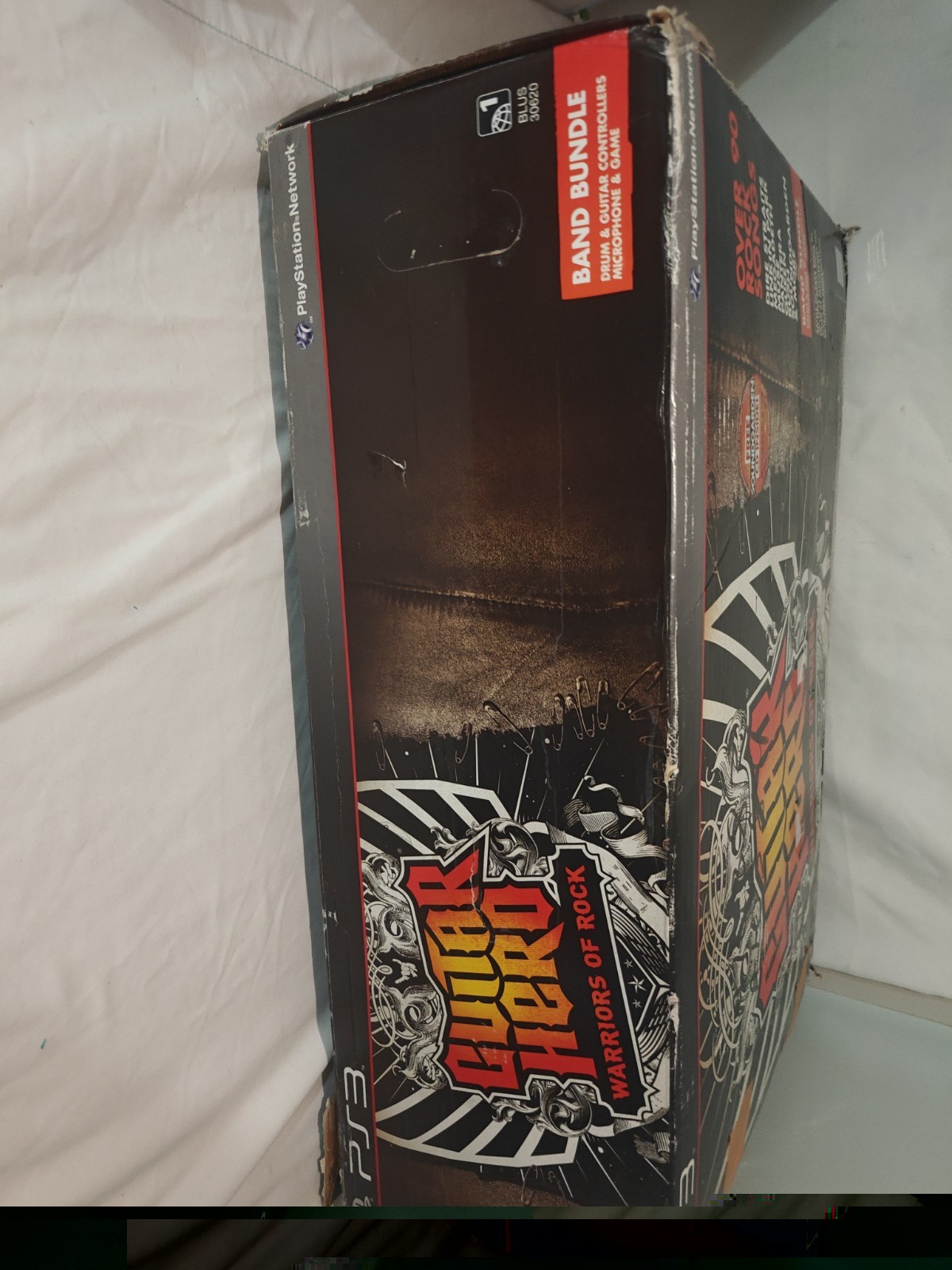 PS3 Guitar Hero WARRIORS OF ROCK Super Bundle Band playstation 3 New Open Box