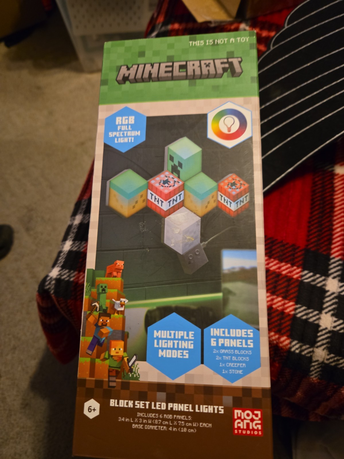 Minecraft LED Panel Light Set