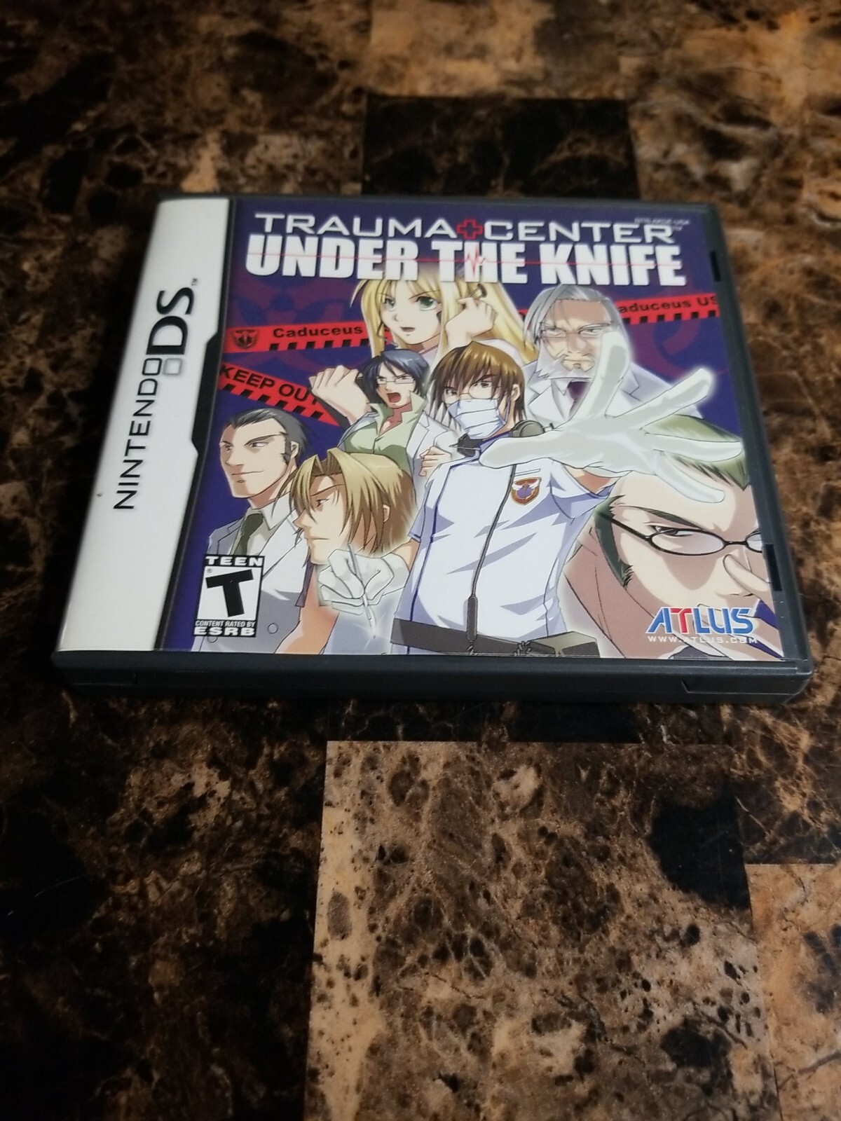 TRAUMA CENTER UNDER THE KNIFE COMPLETE NINTENDO 2004 DS ALTUS 2005 CIB 1 OWNER!