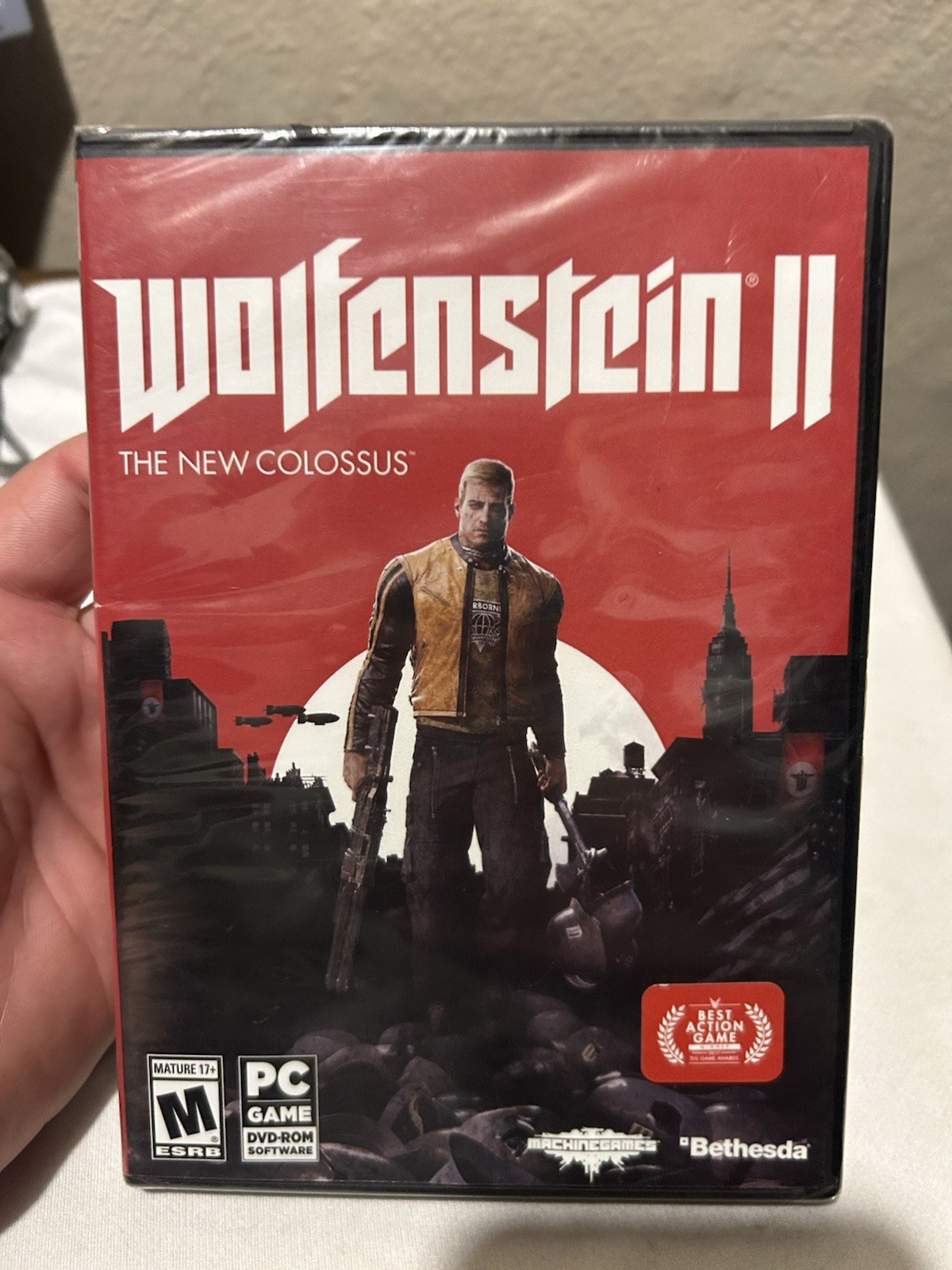 Wolfenstein II: The New Colossus Windows PC Computer Game BRAND NEW SEALED