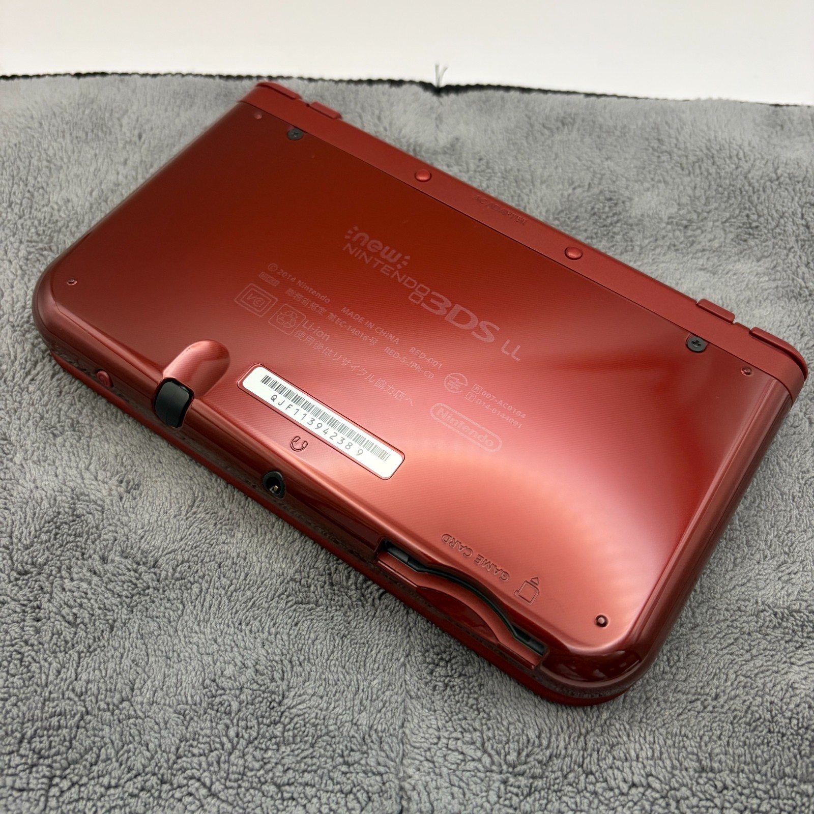 【Near Mint】IPS Nintendo NEW 3DS LL XL Metallic Red Handheld Game Console