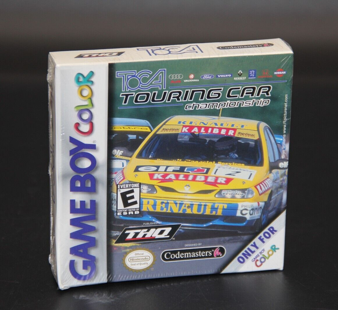 TOCA Touring Car Championship (GameBoy Color, GBC, 2000) New Sealed