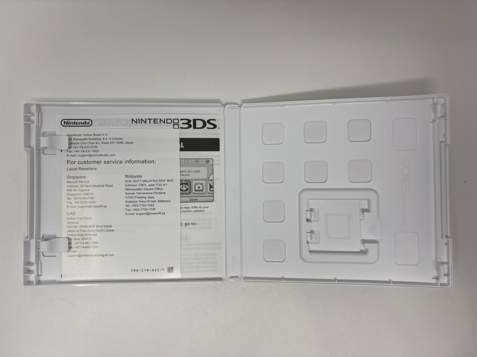 Case and Manual Only NO GAME Pokemon Omega Ruby World Edition 3DS Authentic