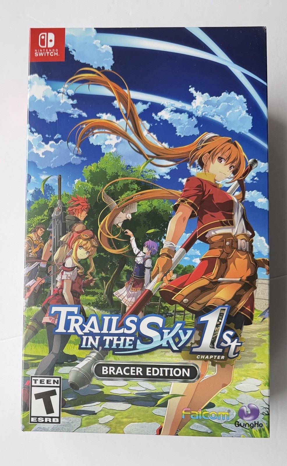 Sealed Game Included Inside | Trails in The Sky 1st Chapter Bracer Edition & Pin