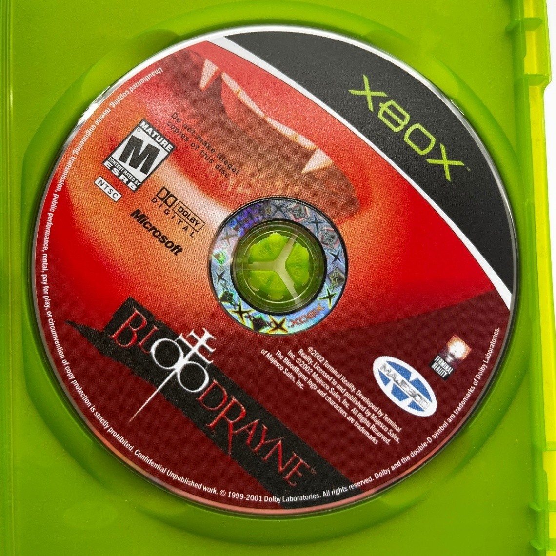BloodRayne Microsoft Xbox Authentic Tested Complete CIB